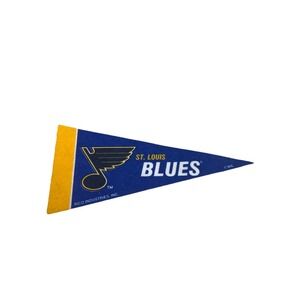 St.‎ Louis Blues Mini Pennant 4"x9" Saint NHL Wall Flag Hockey Decor New